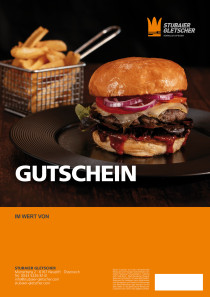 Wertgutschein für die Restaurants am Stubaier Gletscher